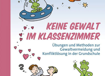 Keine Gewalt im Klassenzimmer – Originalcover des Verlags