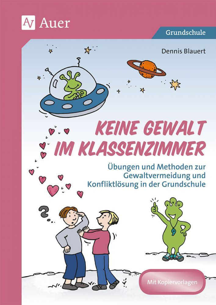 Keine Gewalt im Klassenzimmer – Originalcover des Verlags