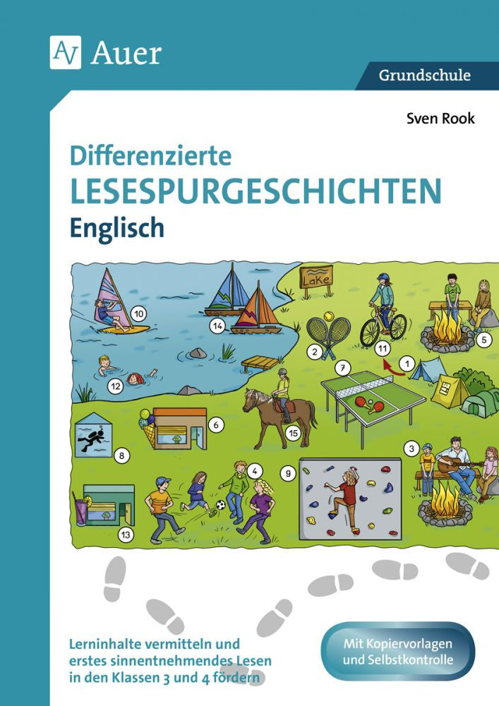 Buchcover: Differenzierte Lesespurgeschichten Englisch – Klasse 3/4 – Auer Verlag