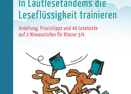 Buchcover: In Lautlesetandems die Leseflüssigkeit trainieren – Klasse 3/4 – Auer Verlag