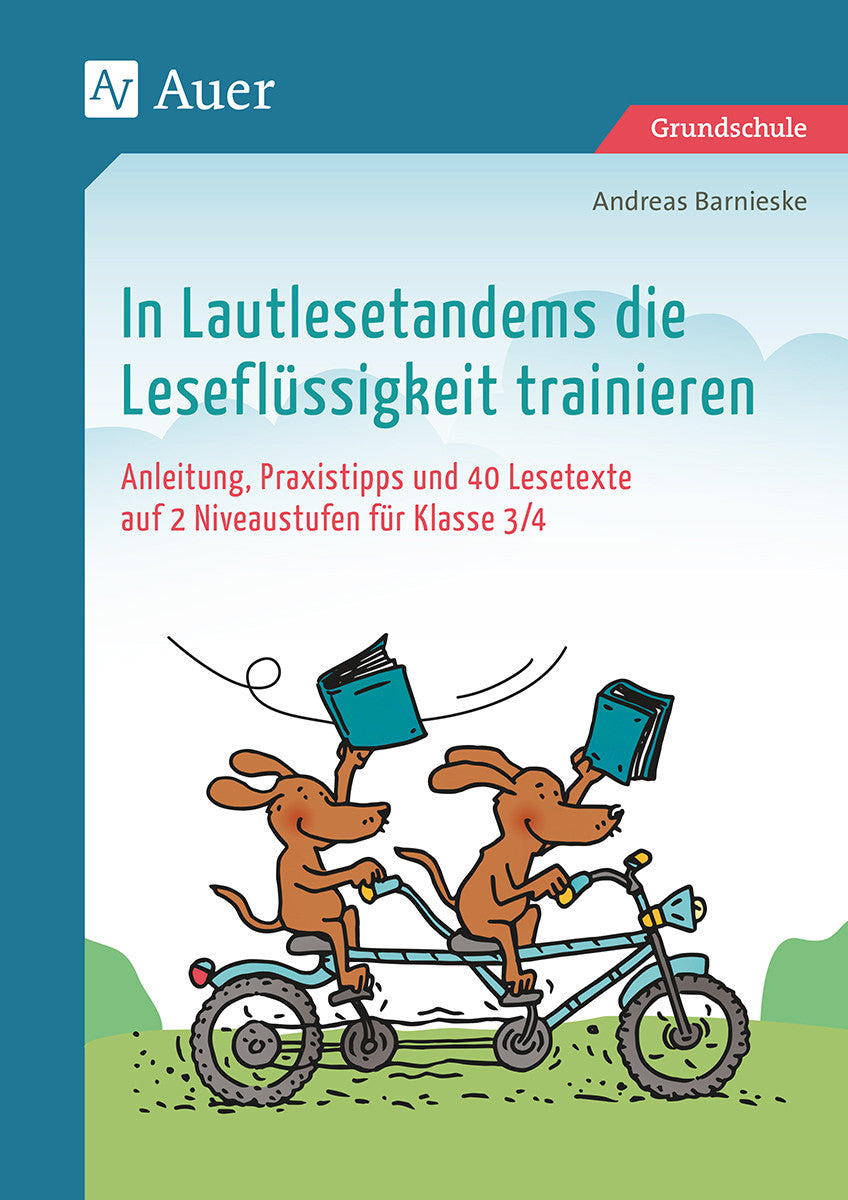 Buchcover: In Lautlesetandems die Leseflüssigkeit trainieren – Klasse 3/4 – Auer Verlag