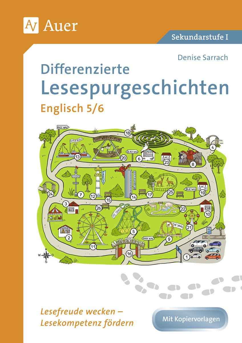 Differenzierte Lesespurgeschichten Englisch – Klasse 5/6 – Originalcover
