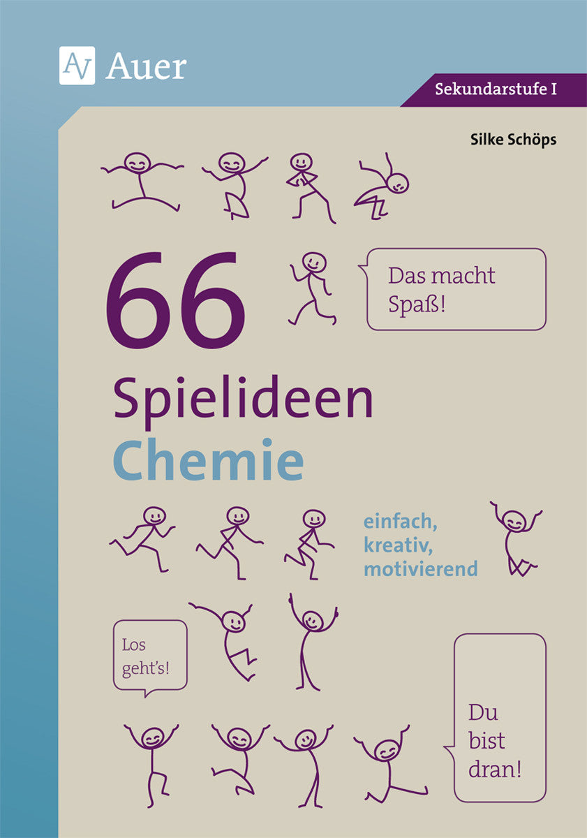 Originalcover: 66 Spielideen Chemie – Klasse 5–10 – Auer Verlag