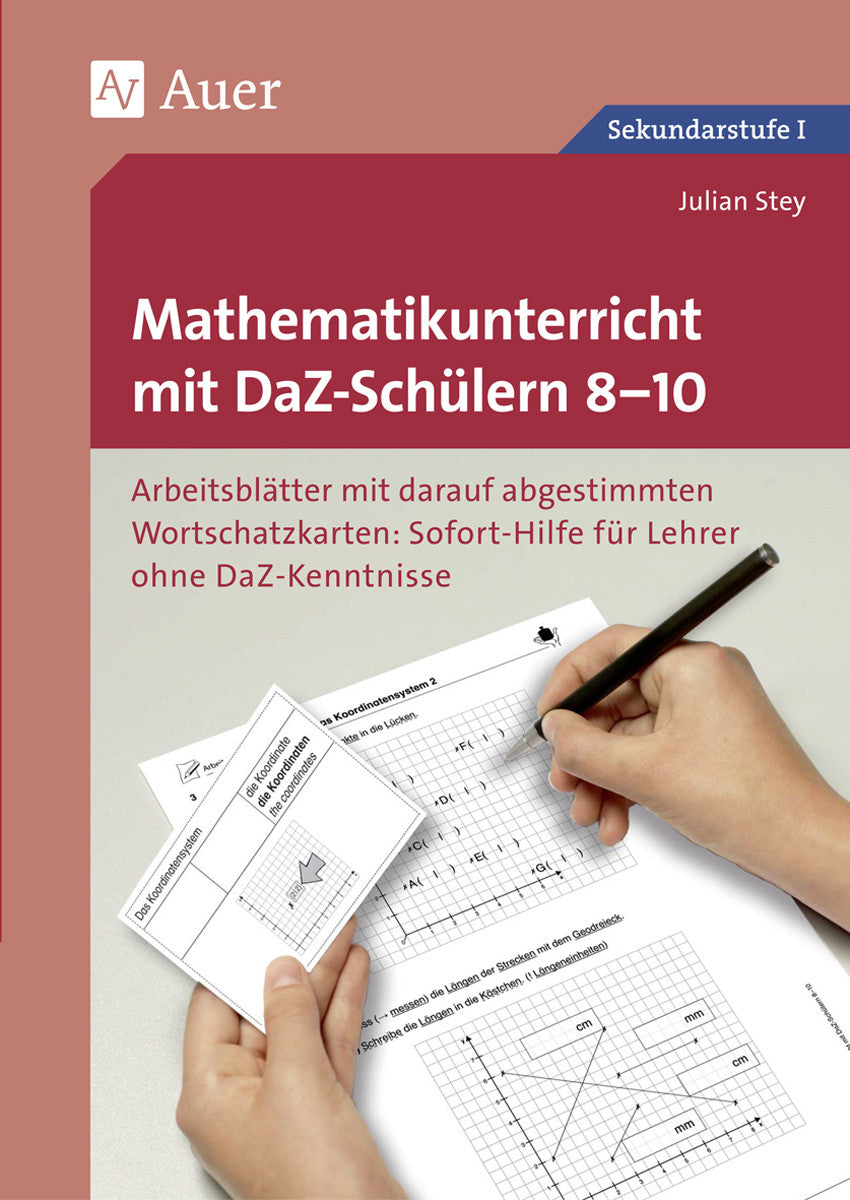 Buchcover: Mathematikunterricht mit DaZ-Schülern – Klasse 8–10 – Auer Verlag