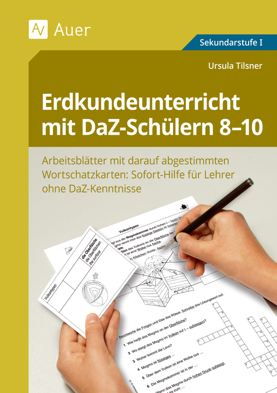 Buchcover: Erdkundeunterricht mit DaZ-Schülern – Klasse 8–10 – Auer Verlag