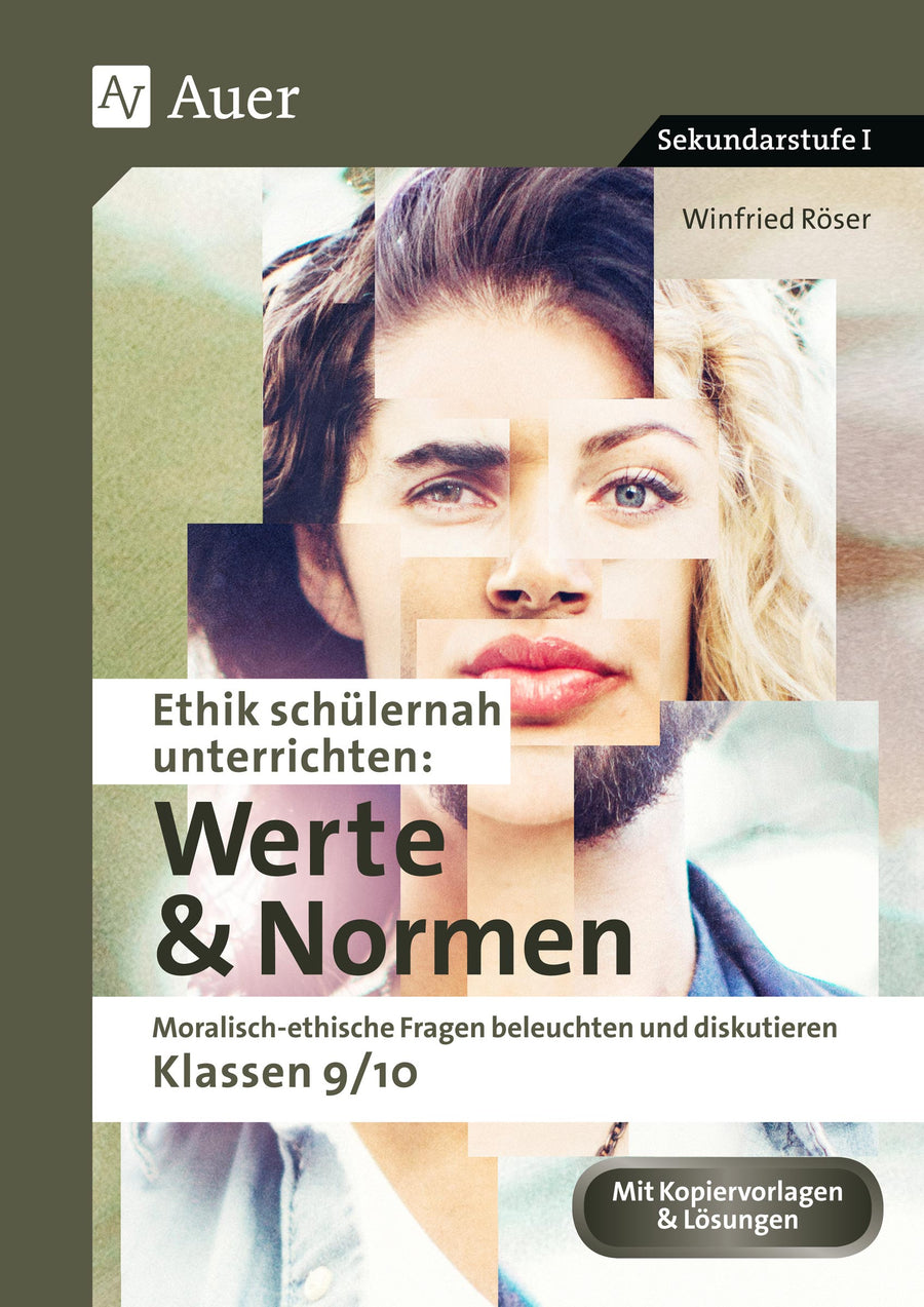 Originalcover: Ethik schülernah: Werte und Normen – Klasse 9/10 – Auer Verlag