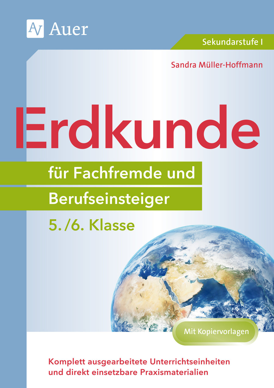 Erdkunde für Fachfremde und Berufseinsteiger – Klasse 5/6 – Originalcover
