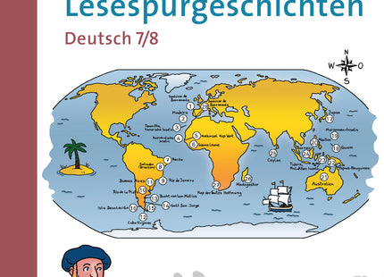 Originalcover: Differenzierte Lesespurgeschichten Deutsch 7–8 – Auer Verlag