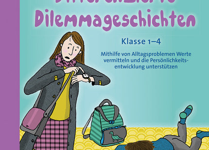 Originalcover: Differenzierte Dilemmageschichten – Klasse 1–4 – Auer Verlag