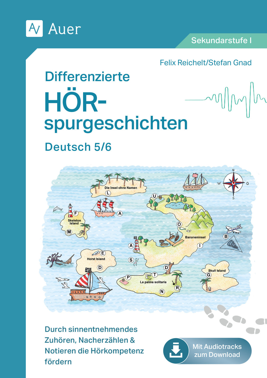 Differenzierte Hörspurgeschichten Deutsch – Klasse 5/6 – Originalcover des Verlags