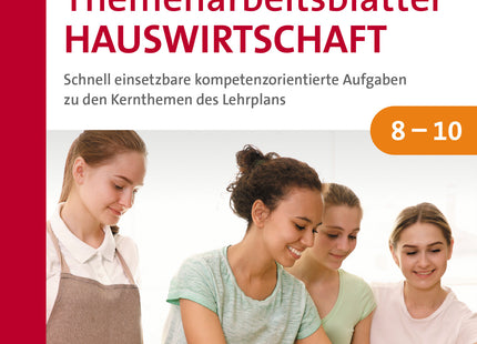 Themenarbeitsblätter Hauswirtschaft – Klasse 8–10 – Originalcover