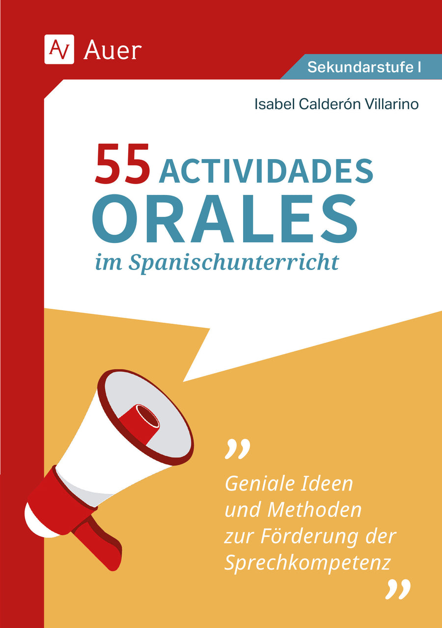 Originalcover: 55 Actividades orales im Spanischunterricht