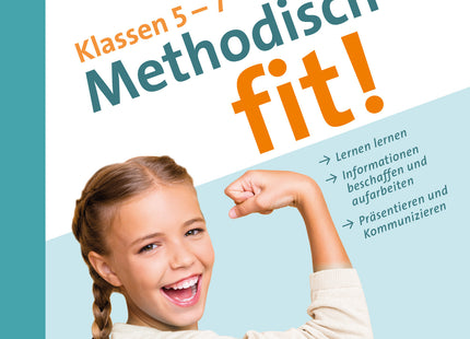 Methodisch fit! – Lern- und Arbeitstechniken, Klasse 5–7 – Originalcover des Verlags