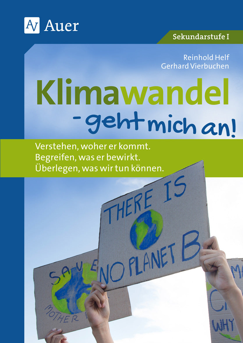 Klimawandel – geht mich an! – Klasse 8–10 – Originalcover des Verlags
