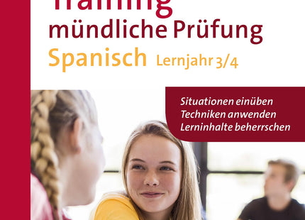 Buchcover: Training mündliche Prüfung Spanisch Lj. 3–4 – Auer Verlag