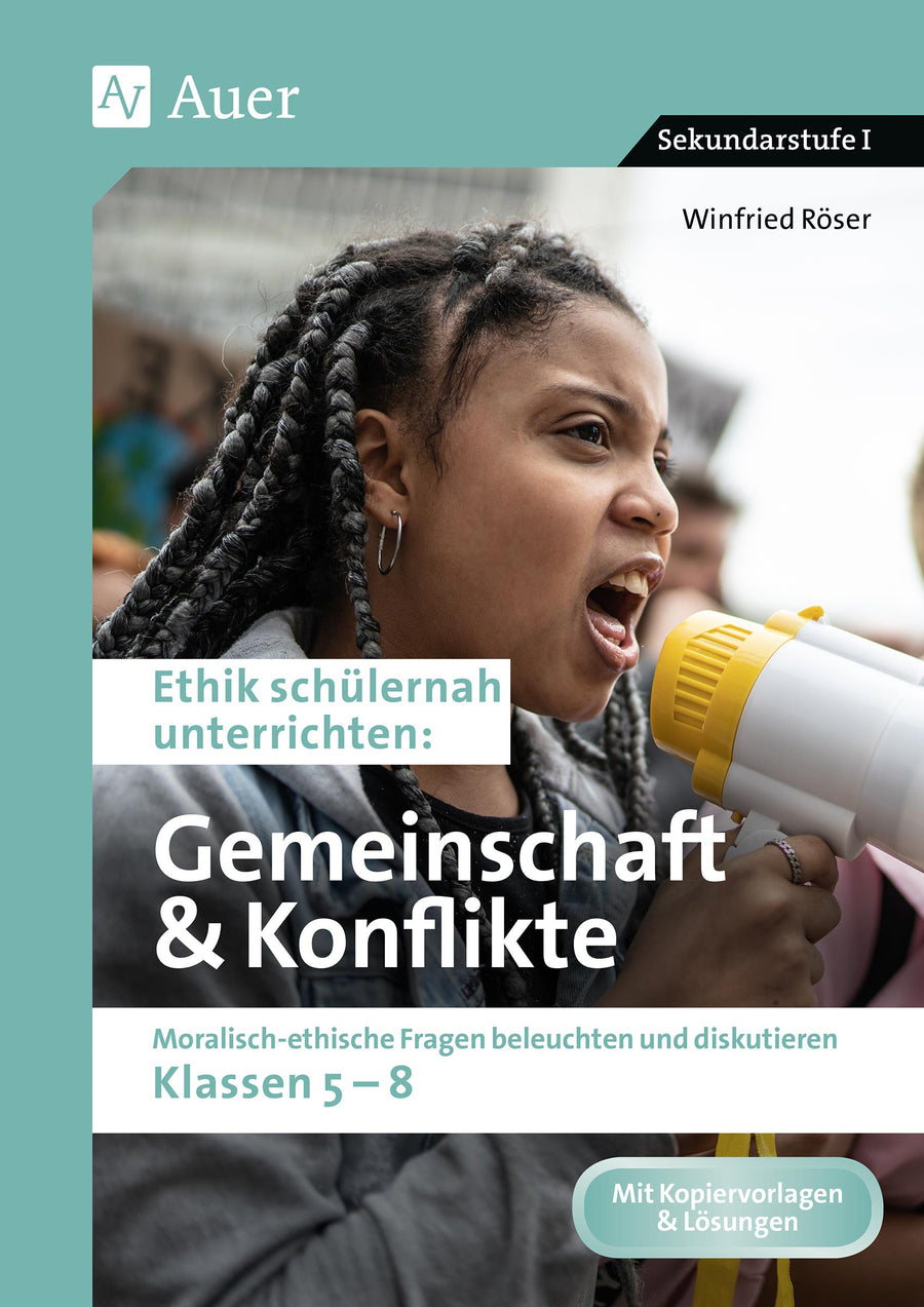 Buchcover: Ethik schülernah Gemeinschaft und Konflikte – Auer Verlag