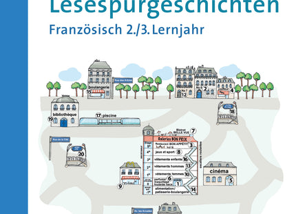 Originalcover: Differenzierte Lesespurgeschichten Französisch – Lernjahr 2/3
