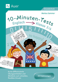 10-Minuten-Tests Englisch – Klasse 3/4