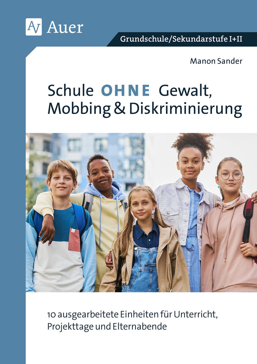 Schule ohne Gewalt, Mobbing & Diskriminierung – Originalcover des Verlags