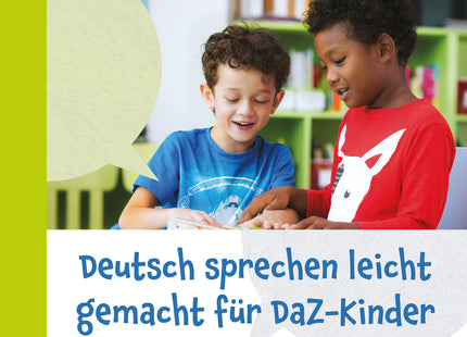 Deutsch sprechen leicht gemacht für DaZ-Kinder – Klasse 1–4 – Originalcover