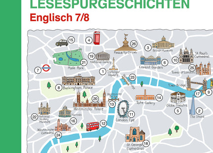 Differenzierte Lesespurgeschichten Englisch – Klasse 7/8 – Originalcover