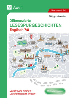 Differenzierte Lesespurgeschichten Englisch – Klasse 7/8