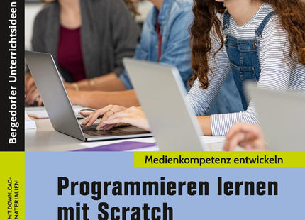 Buchcover: Programmieren lernen mit Scratch – Klasse 5–7 – Persen Verlag