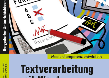 Textverarbeitung mit Word – Klasse 5–10 – Originalcover des Verlags
