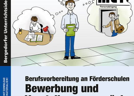 Bewerbung und Vorstellungsgespräch – Förderschule Klasse 7–10 – Originalcover