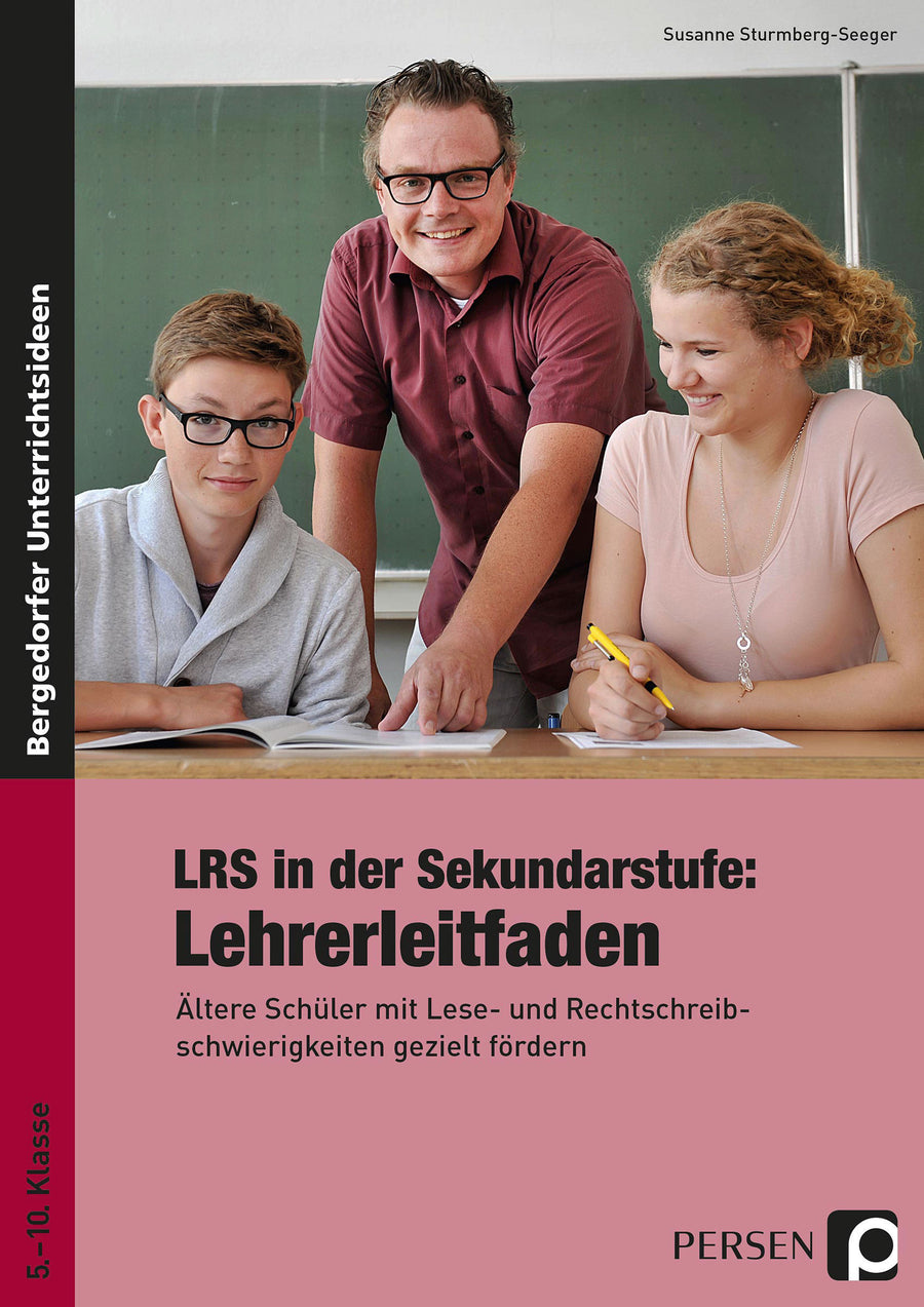 LRS in der Sekundarstufe: Lehrerleitfaden – Originalcover des Verlags