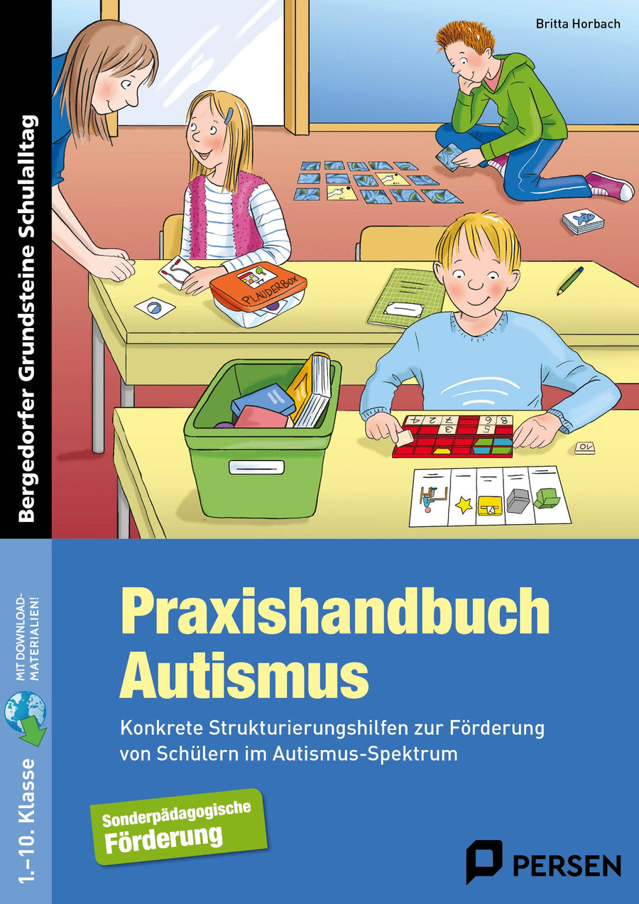 Praxishandbuch Autismus – Originalcover des Verlags