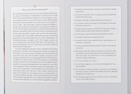 Einblick ins Buch: So feinfühlig und so stark – Sensible Kinder in Kita und Schule begleiten