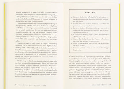 Einblick ins Buch: Wenn Kinder unter Kindern leiden – Elternratgeber bei Mobbing