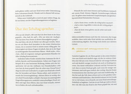 Einblick ins Buch: Hallo Schulanfang! – Elternratgeber für den Schulstart