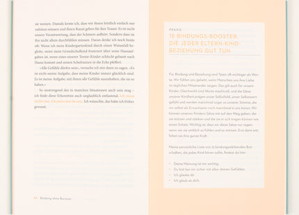 Einblick ins Buch: Bindung ohne Burnout – Eltern im Familienalltag entlasten
