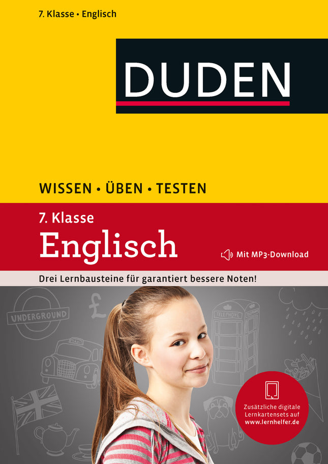 Duden Wissen - Üben - Testen: Englisch 7. Klasse