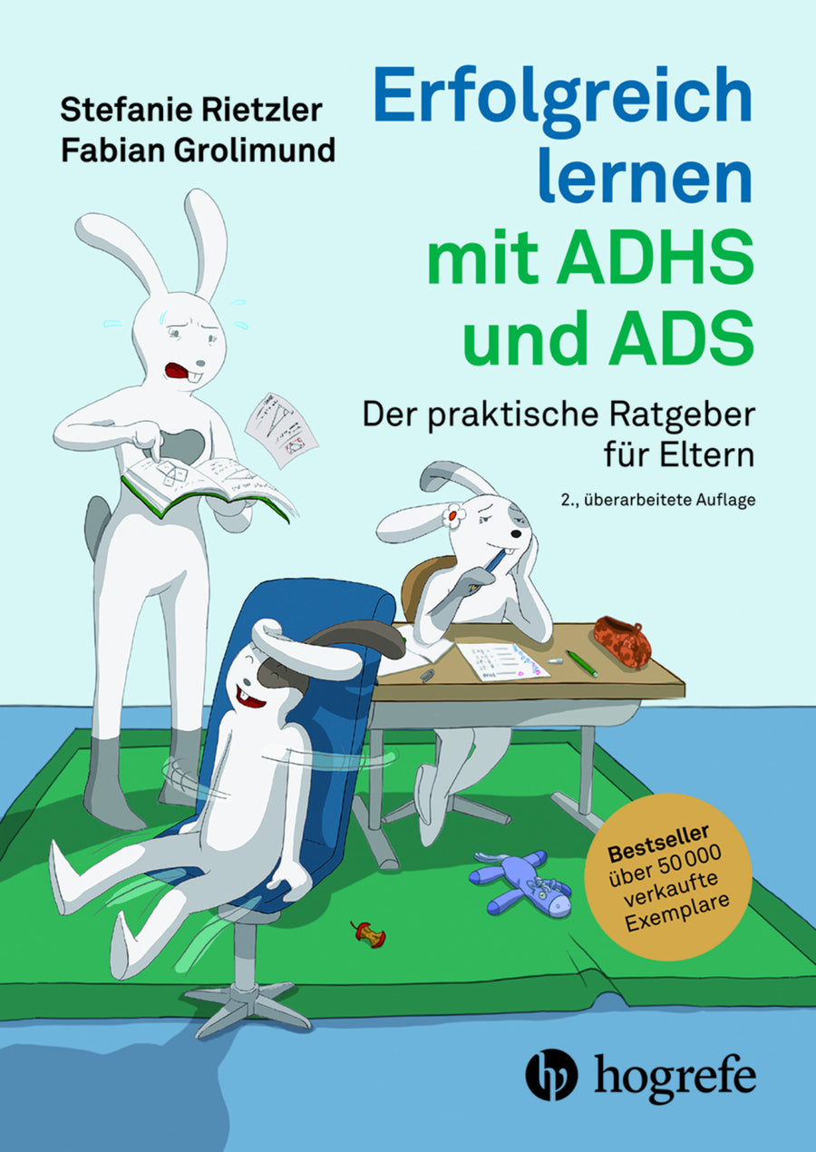 Cover: Erfolgreich lernen mit ADHS und ADS – Ratgeber für Eltern