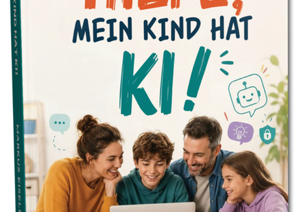 Buchansicht: Hilfe, mein Kind hat KI! – Künstliche Intelligenz als Familie begleiten