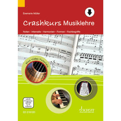 Schott Crashkurs Musiklehre – Grundlagen mit Online-Material