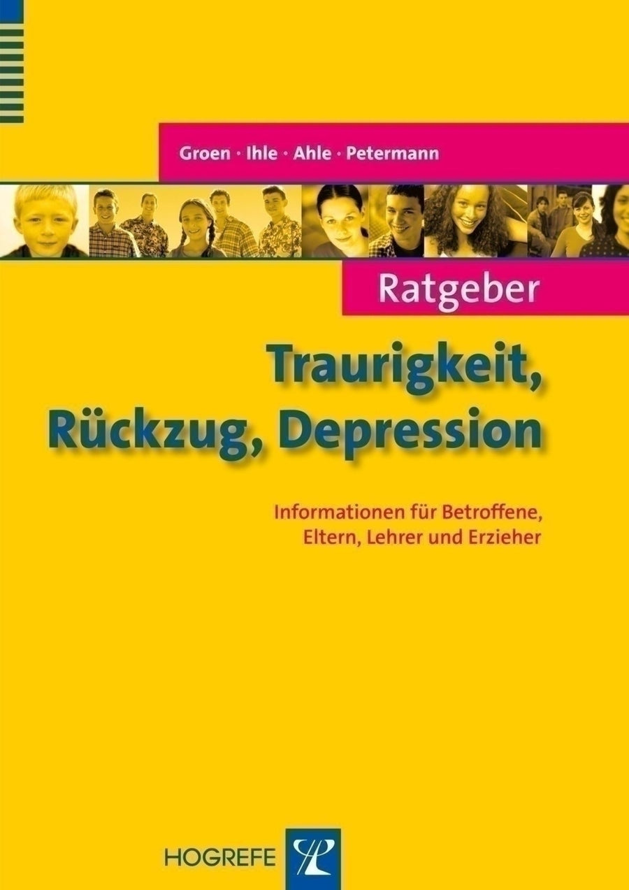 Cover: Ratgeber Traurigkeit, Rückzug, Depression – Orientierung für Eltern