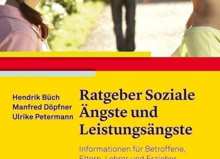 Cover: Ratgeber Soziale Ängste und Leistungsängste – Orientierung für Eltern