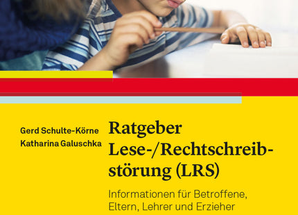 Cover: Ratgeber Lese-/Rechtschreibstörung (LRS) – Orientierung für Eltern