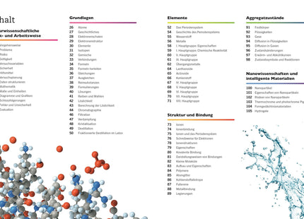 Blick ins Buch – Inhaltsübersicht Chemie