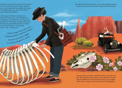 Blick ins Buch – Georgia O’Keeffe und Landschaften in New Mexico