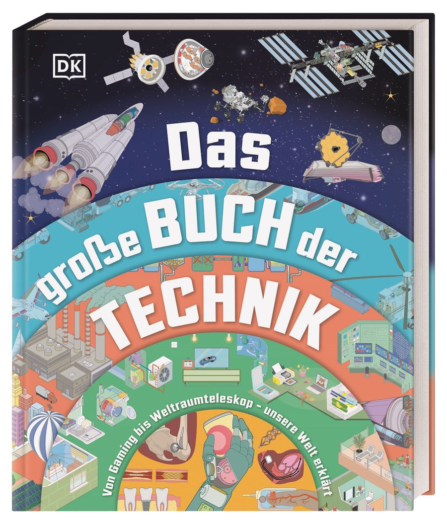 Buchcover: DK Das große Buch der Technik – Wissen für Kinder ab 10 Jahren