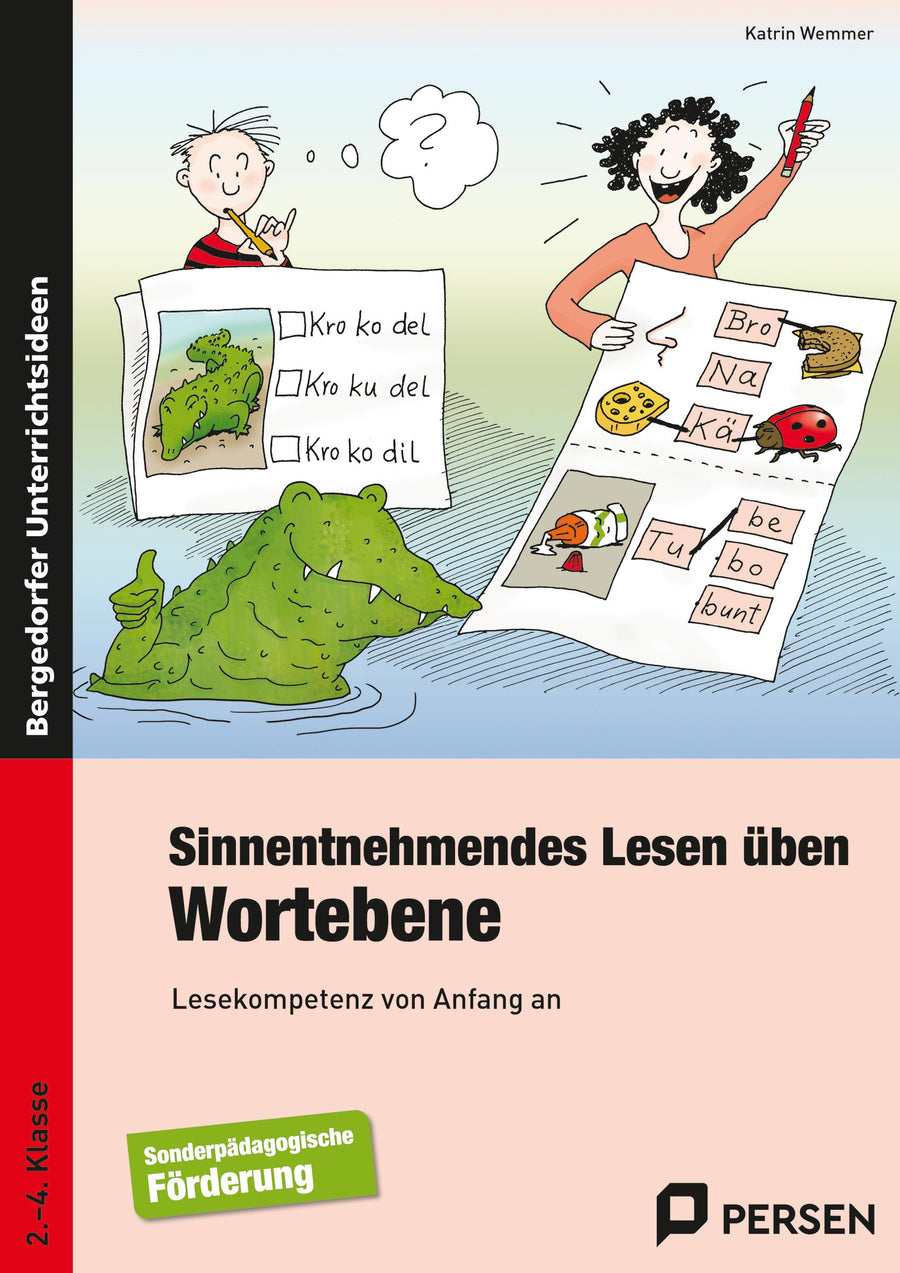 Sinnentnehmendes Lesen üben: Wortebene – Klasse 2–4 – Originalcover