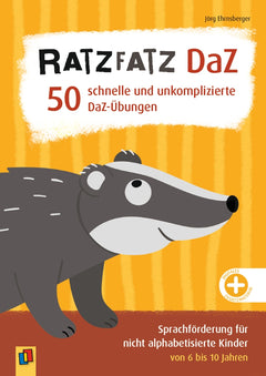 Ratzfatz DaZ – 50 Sprachspiele und Übungen für Klasse 1–4
