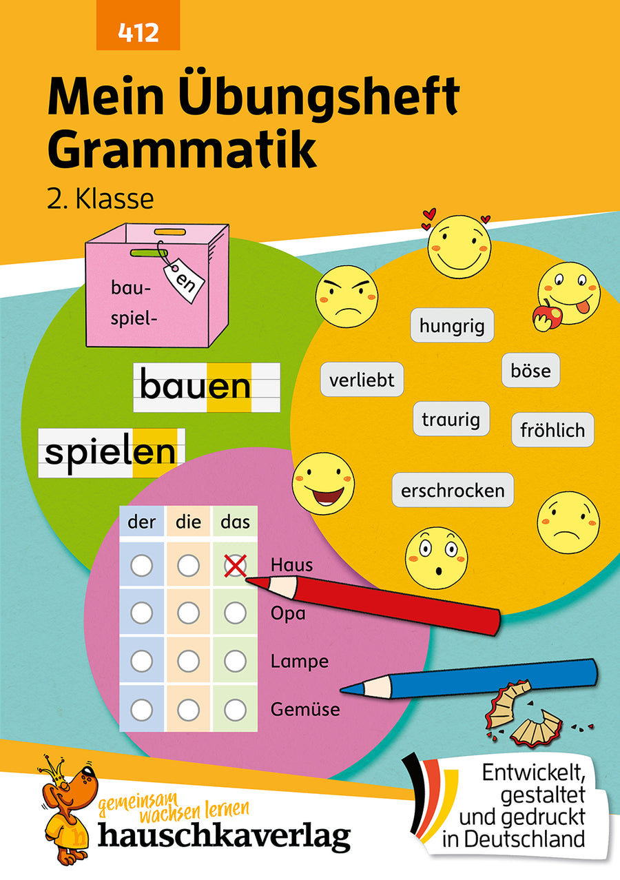 Originalcover – Hauschka Mein Übungsheft Grammatik 2. Klasse