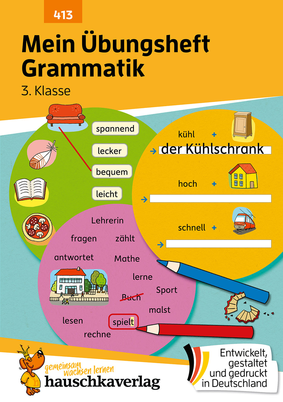 Originalcover – Hauschka Mein Übungsheft Grammatik 3. Klasse
