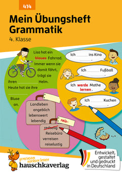 Hauschka Grammatik 4. Klasse – Mein Übungsheft mit Lösungen